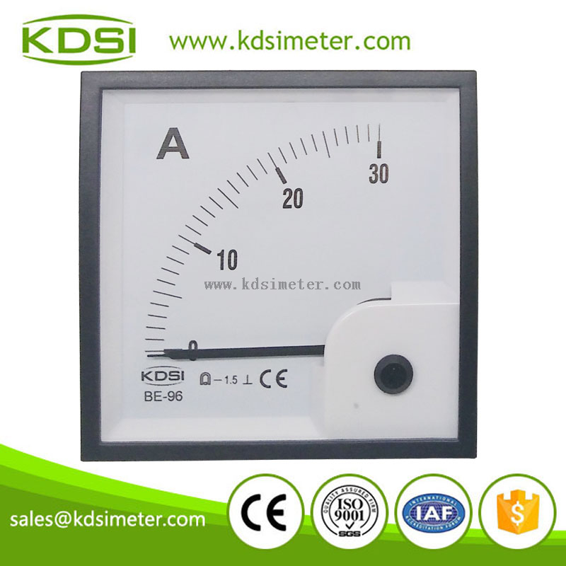 BE-96 DC30A dc ammeter