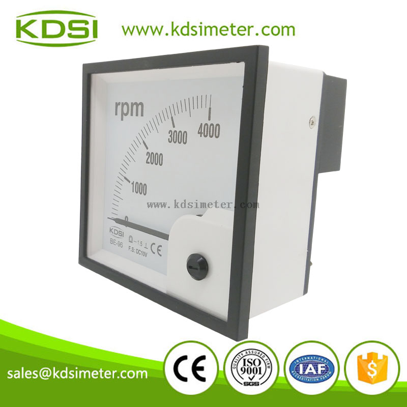 BE-96 DC10V 4000RPM voltage rpm meter-2