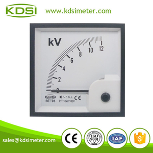 Easy operationl BE-96 96 * 96 AC12KV 10KV/100V with rectifiervoltmeter analog