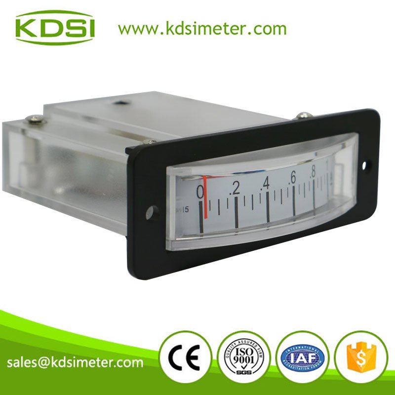 Mini type BP-15 DC1A dc analog thin edgewise amps panel meter