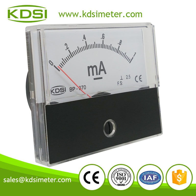 BP-670 DC1mA milliammeter-1 BP-670 DC1mA milliammeter-1