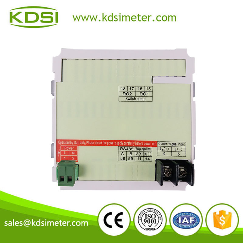 BE-96 AA digital current meter the back