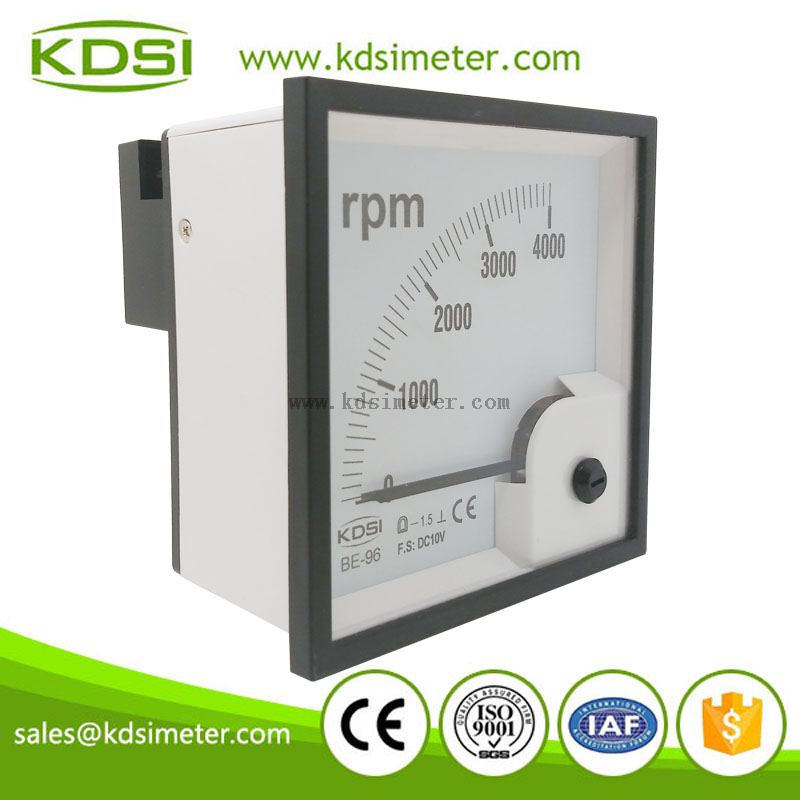 BE-96 DC10V 4000RPM voltage rpm meter-1