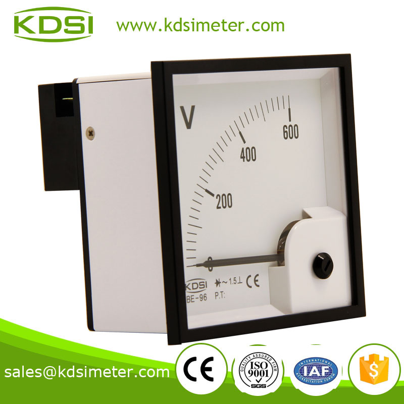 20 years Professional Manufacturer panel meter BE-96 AC600V with rectifier ac voltmeter