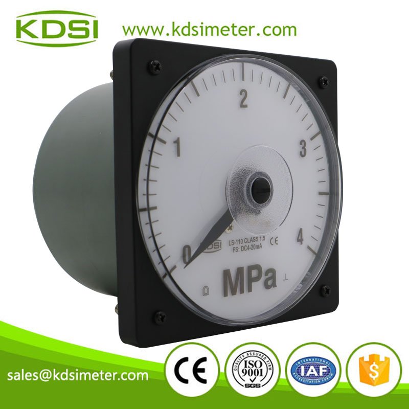 Marine meter LS-110 DC4-20mA 4MPa panel analog backlighting pressure meter