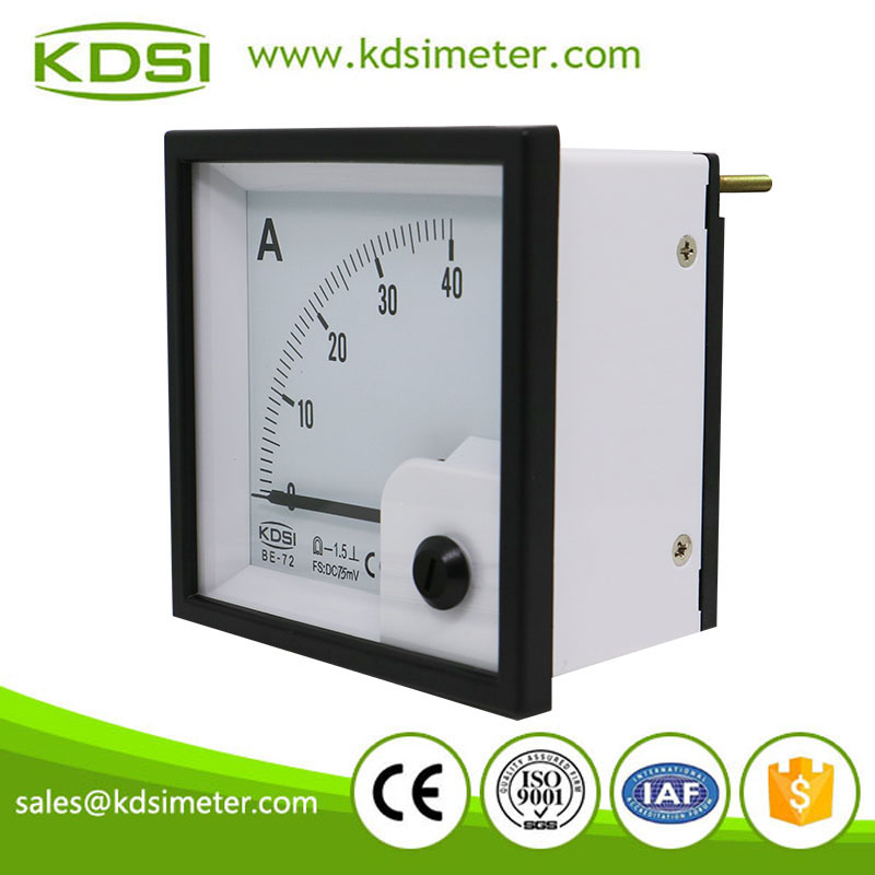 BE-72 DC75mV 40A dc ammeter-2