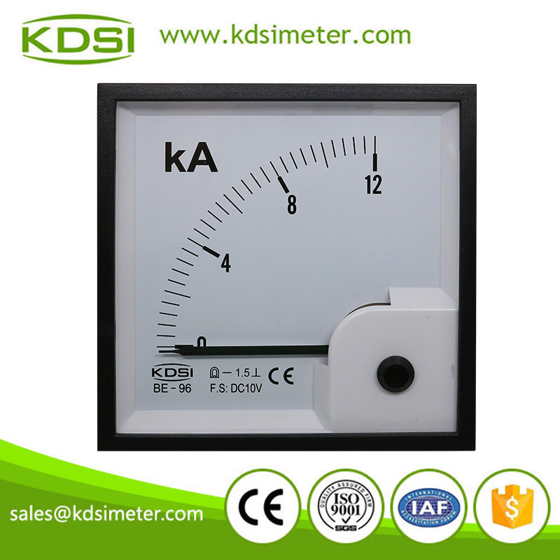 BE-96 DC10V 12KA analog ammeter BE-96 DC10V 12KA analog ammeter