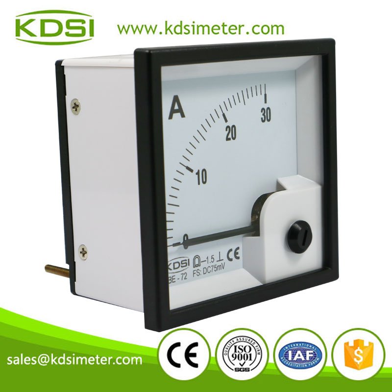 BE-72 DC75mV 30A ammeter-1