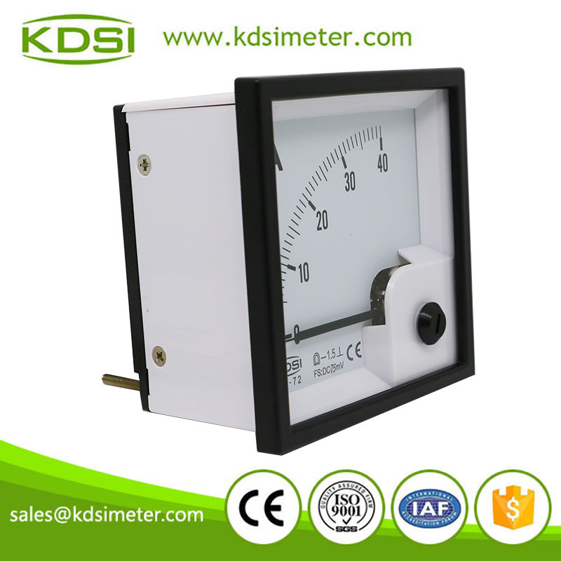 BE-72 DC75mV 40A dc ammeter-1