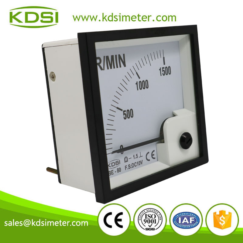 BE-80 DC10V 1500 R-MIN analog tachometer-1