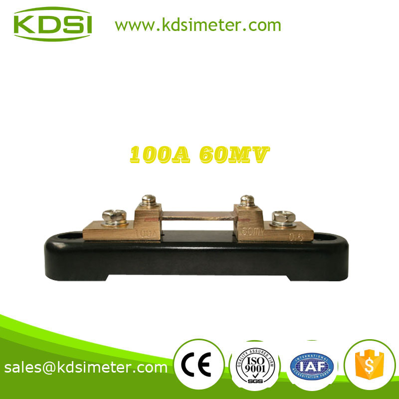 Taiwan technology Shunt 60MV 100A dc ammeter shunt