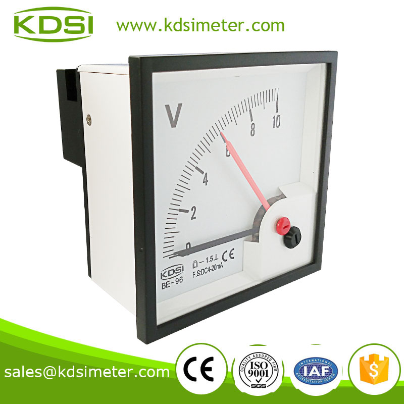 BE-96 4-20mA 10V double pointer voltmeter-2