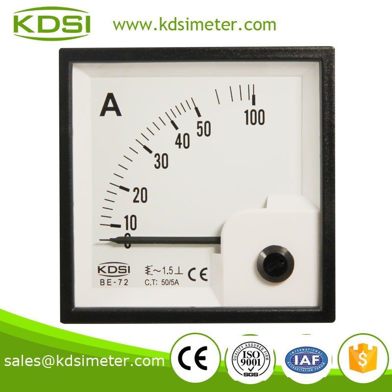 Hot sales BE-72 AC50/5A super-mini ammeter