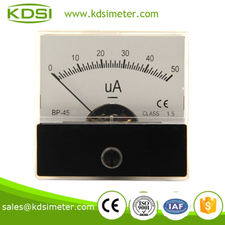 Easy operation BP-45 DC50uA panel current meter