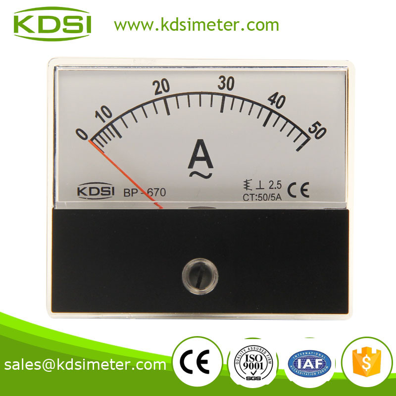 BP-670 AC Ammeter AC50-5A BP-670 AC Ammeter AC50-5A