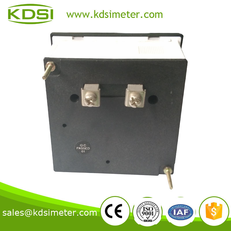 Panel mount analog ac voltmeter BE-80 AC250V square panel ac voltage meters