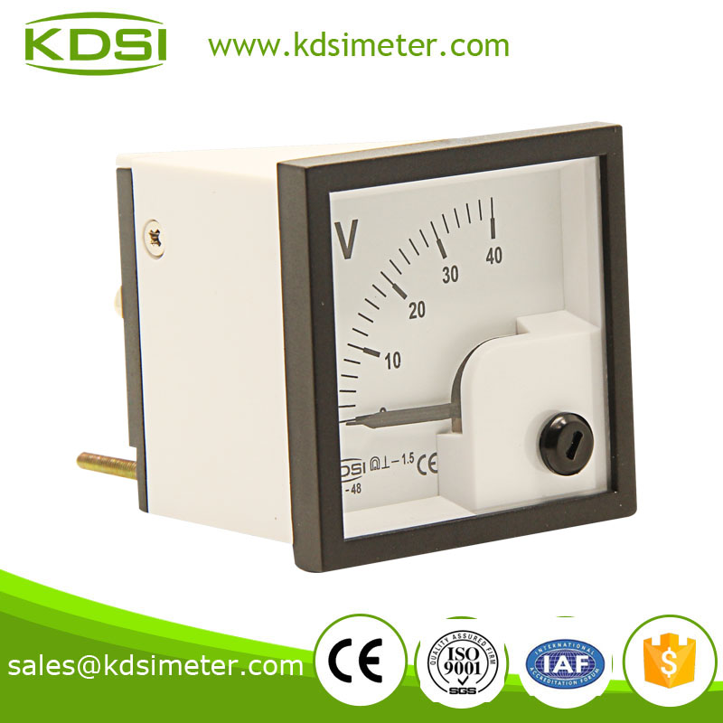 voltmeter dc,DC Voltmeter,mini dc voltmeter,analog dc voltmeter,panel meter  - Buy Product on KDS Instrument (Kunshan) Co., Ltd.