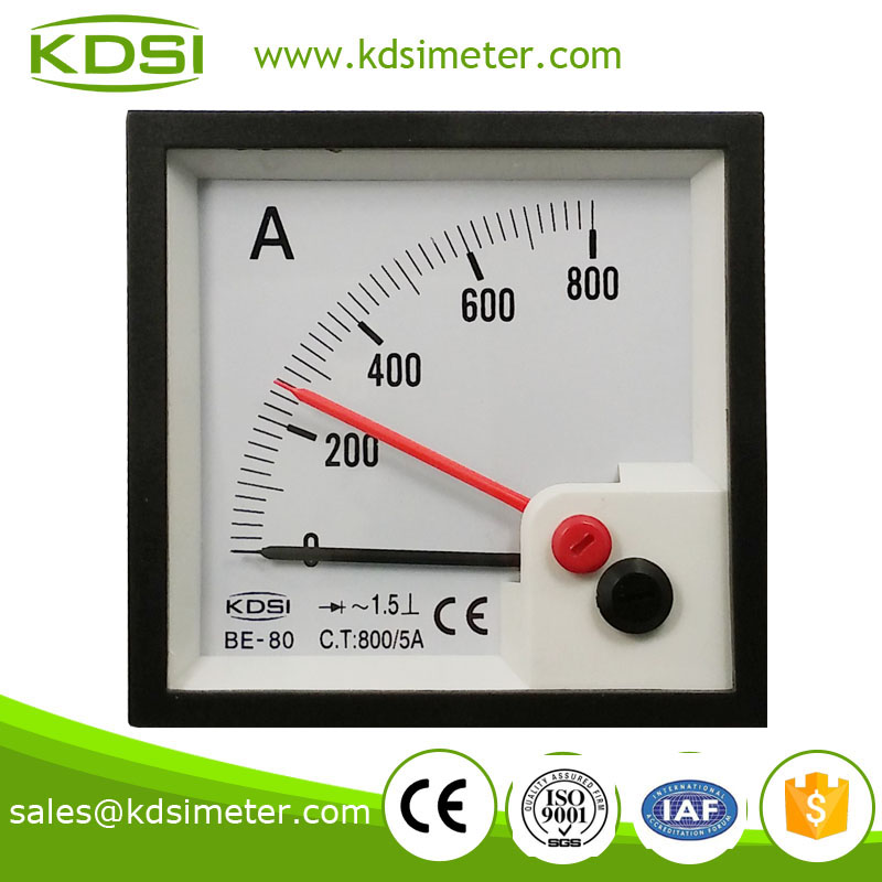 BE-80 AC800-5A with red pointer