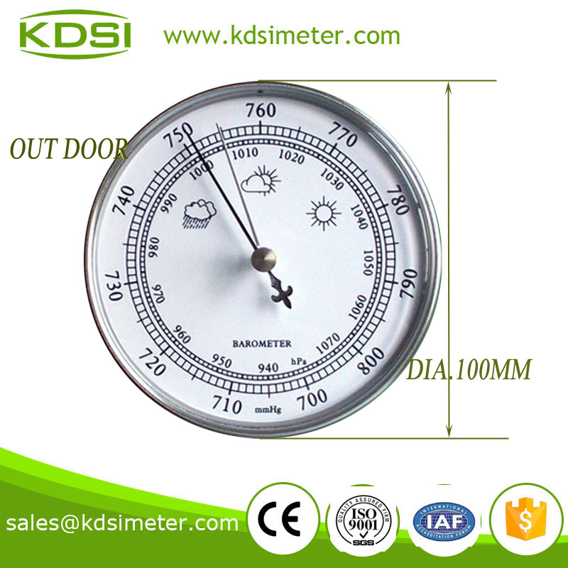 Barometer 2015 industrial outdoor barometer diameter 100mm