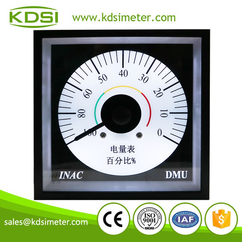 CE Approved new design BE-96W DC4-20mA 100% analog backlighting battery coulomb meter