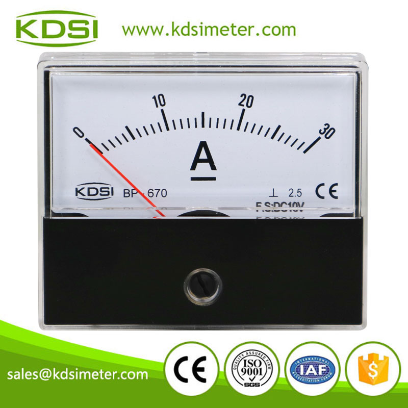 BP-670 DC10V 30A ammeter