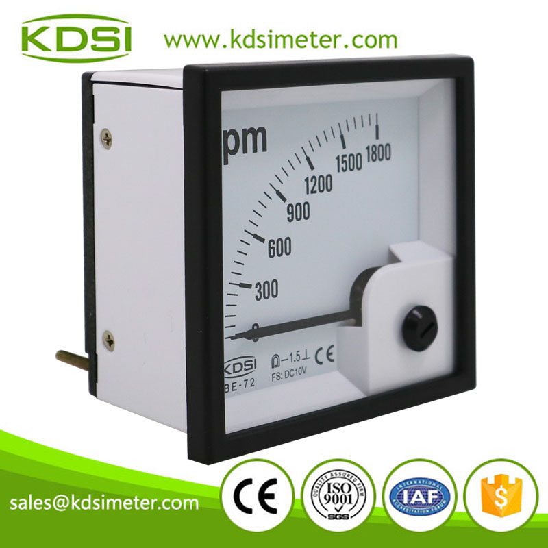 BE-72 DC10V 1800rpm panel meter-1