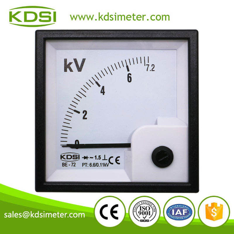 BE-72 7.2kV 6.6-0.11kV rectifier voltmeter