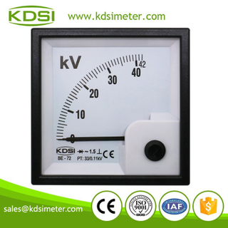 Factory direct sales BE-72 42kV 33/0.11kV rectifier ac analog voltage meter
