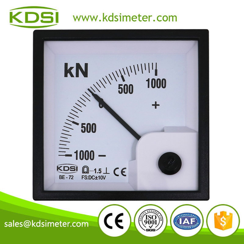 KDSI electronic apparatus BE-72 DC+-10V+-1000KN panel analog voltage torquemeter