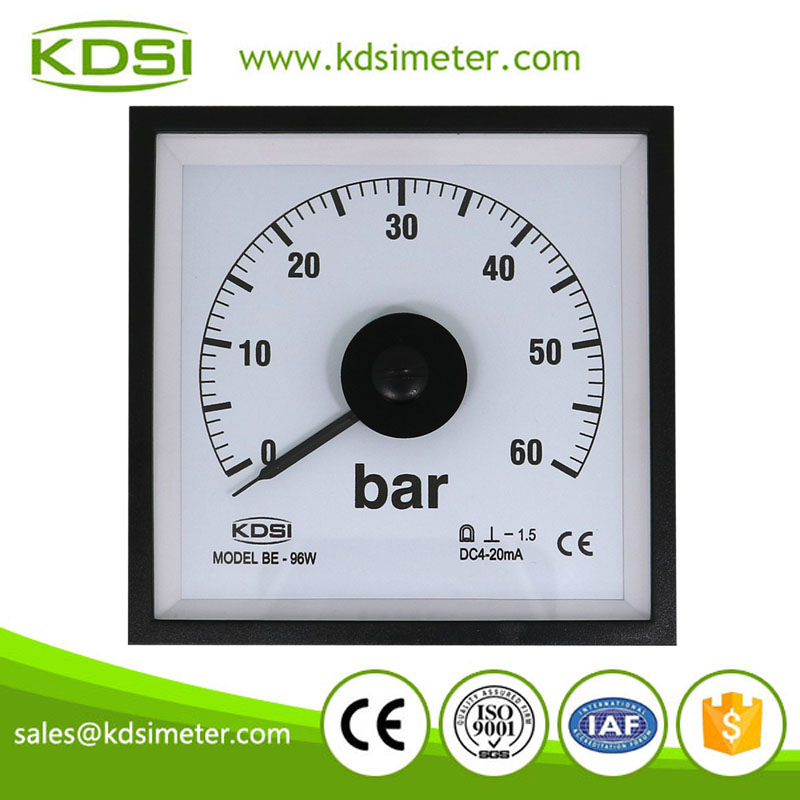 BE-96W DC4-20mA 60bar pressure meter BE-96W DC4-20mA 60bar pressure meter