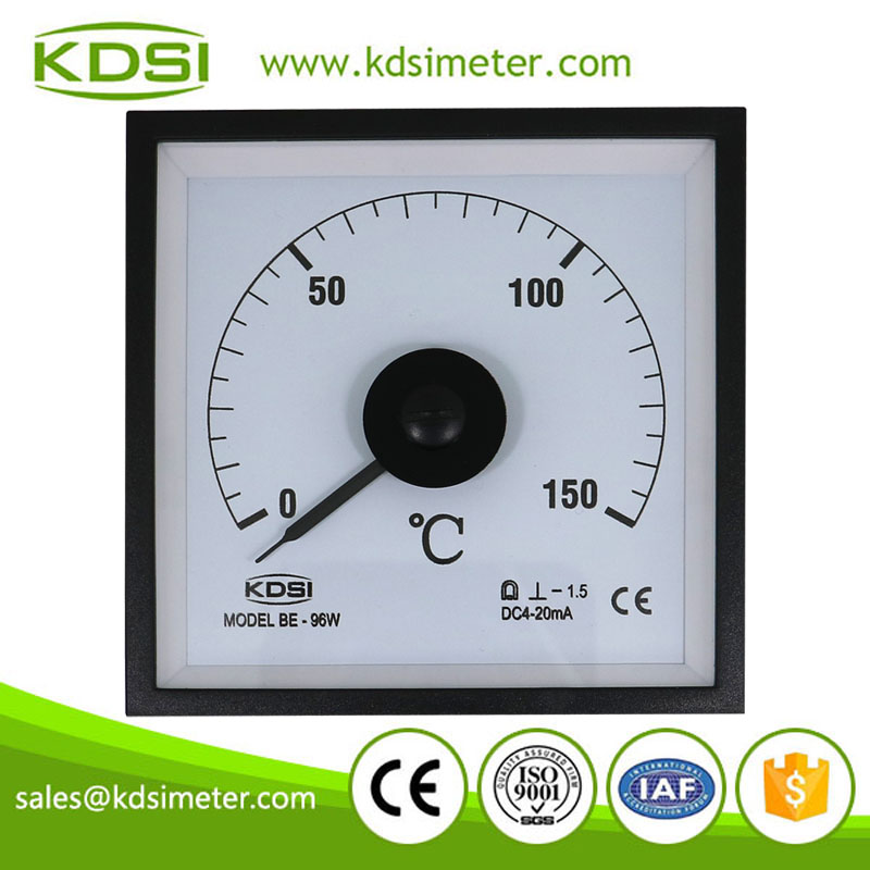 BE-96W DC4-20mA 150C amp temperature meter