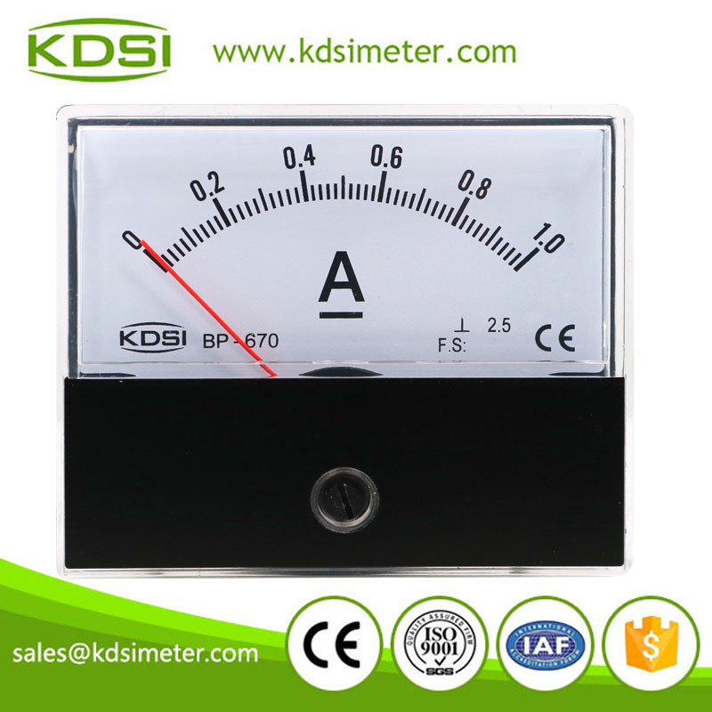 BP-670 DC1A ammeter
