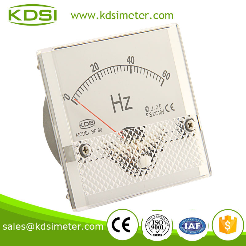 Small & high sensitivity BP-80 DC10V 60HZ voltage frequency meter