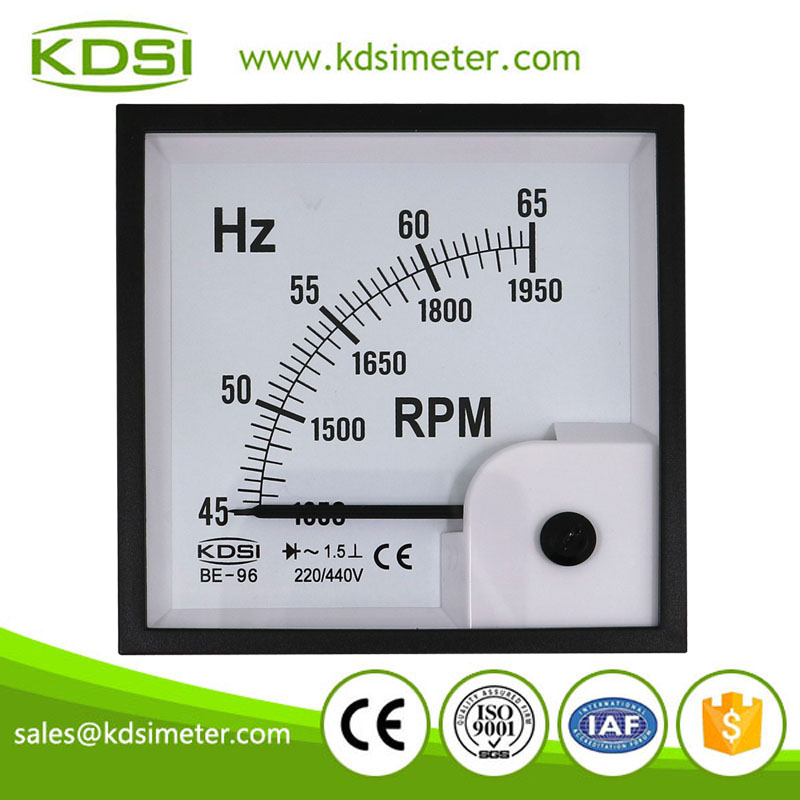BE-96 45-65Hz rpm 220-440V meter