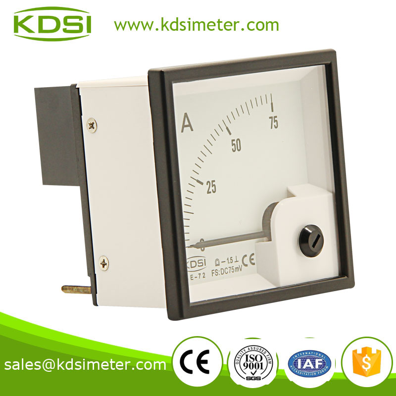 BE-72 DC75mV 75A voltmeter ammeter-2.jpg