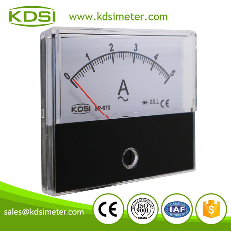 BP-670 AC5A rectifier analog ammeter-1