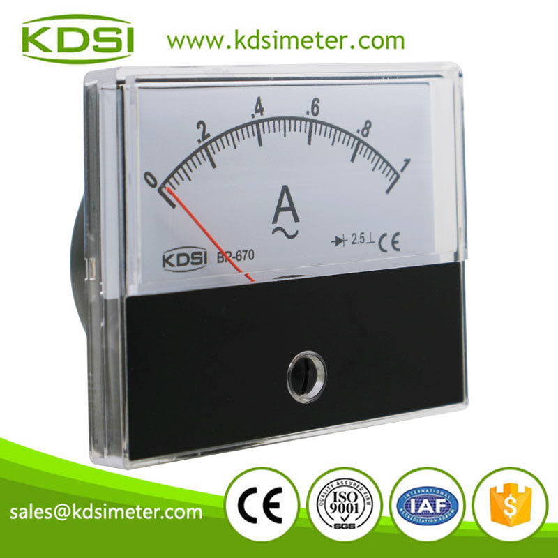 BP-670 AC1A rectifier analog ammeter-1