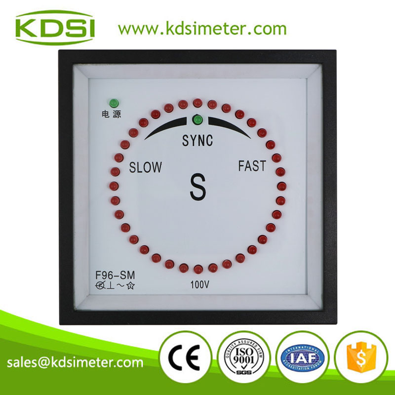 F96-SM 100V synchroscope meter