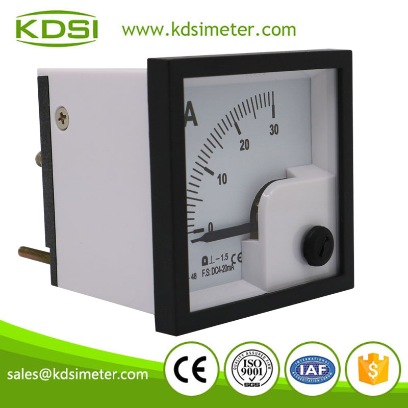 High quality professional BE48 DC420mA 30A analog dc panel mount