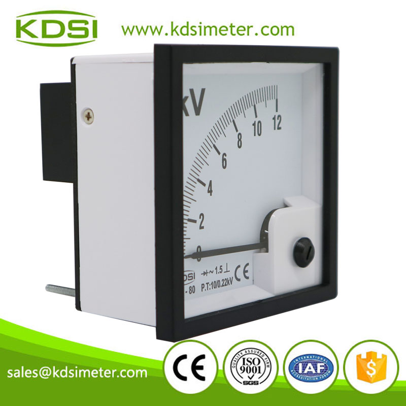 BE-80 AC12kV 10-0.22kV rectifier voltmeter-1
