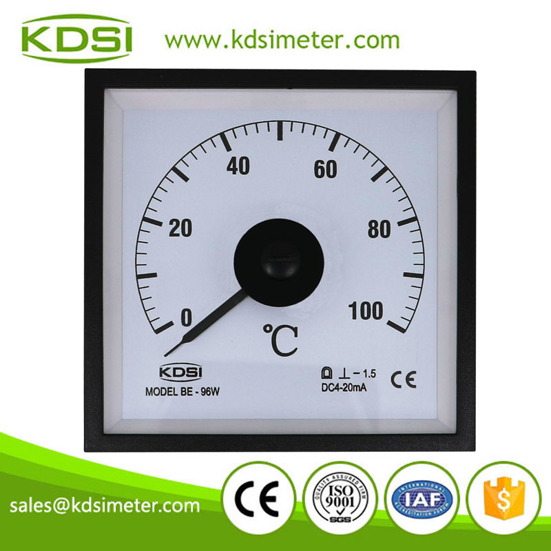 BE-96W DC4-20mA 100C temperature meter BE-96W DC4-20mA 100C temperature meter