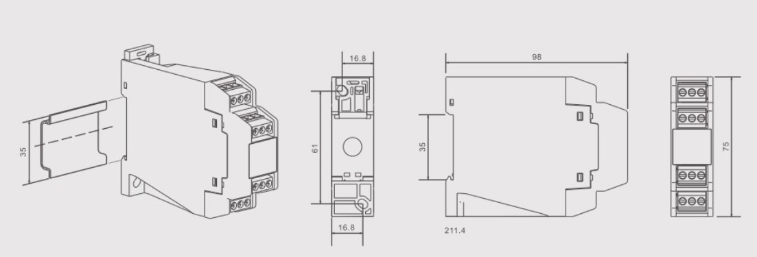 current transducer drawing