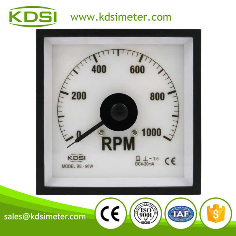 BE-96W DC4-20mA 1000rpm backlighting meter BE-96W DC4-20mA 1000rpm backlighting meter