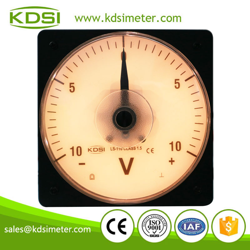 LS-110 DC -10V backlighting voltmeter