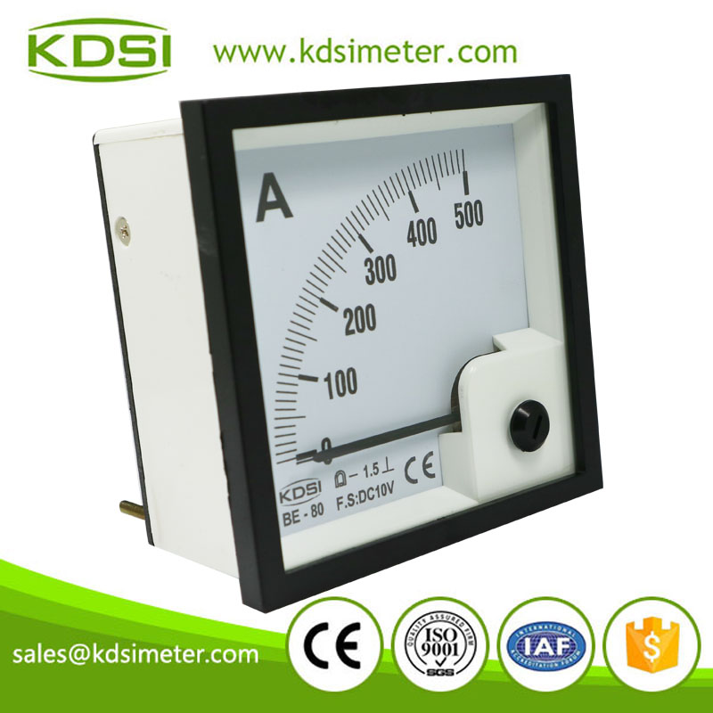 High quality professional BE-80 DC10V 500A panel analog dc current controller