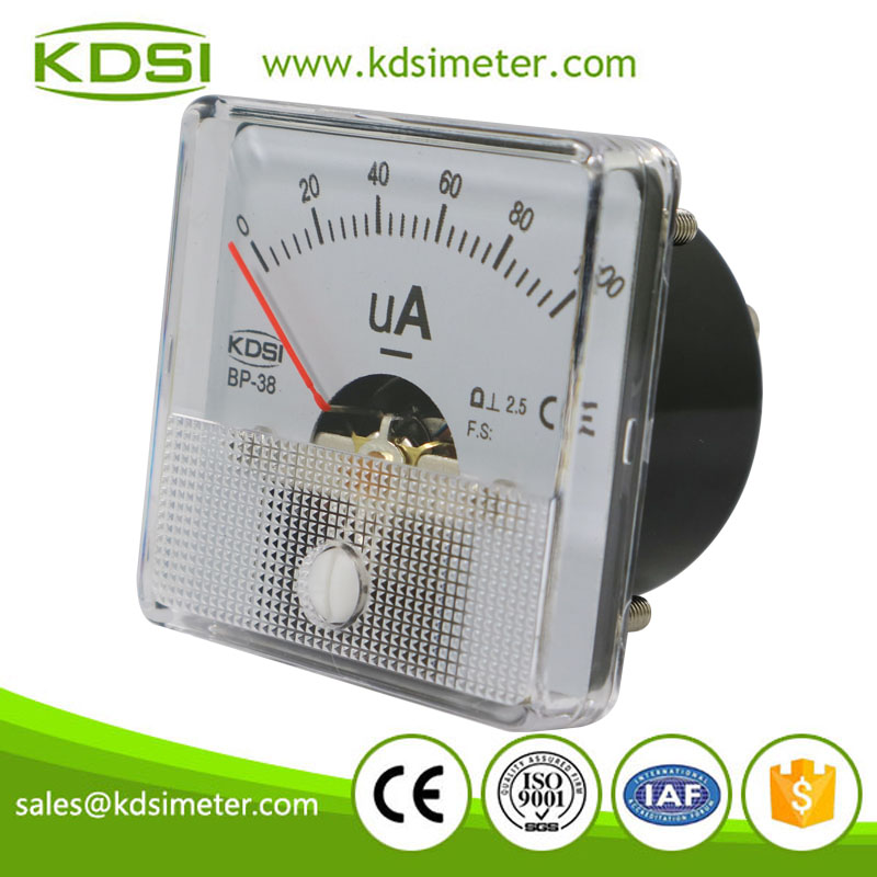 BP-38 DC100uA panel microammeter-2