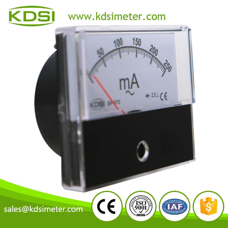 BP-670 AC250mA rectifier milliammeter-1