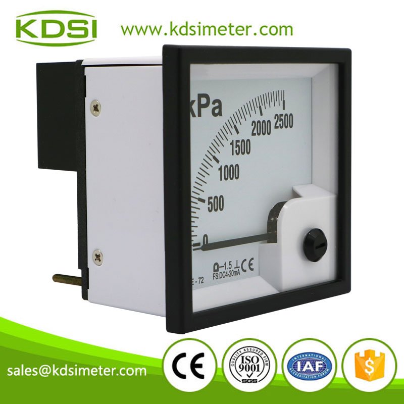 BE-72 DC4-20mA 2500kpa panel meter-1