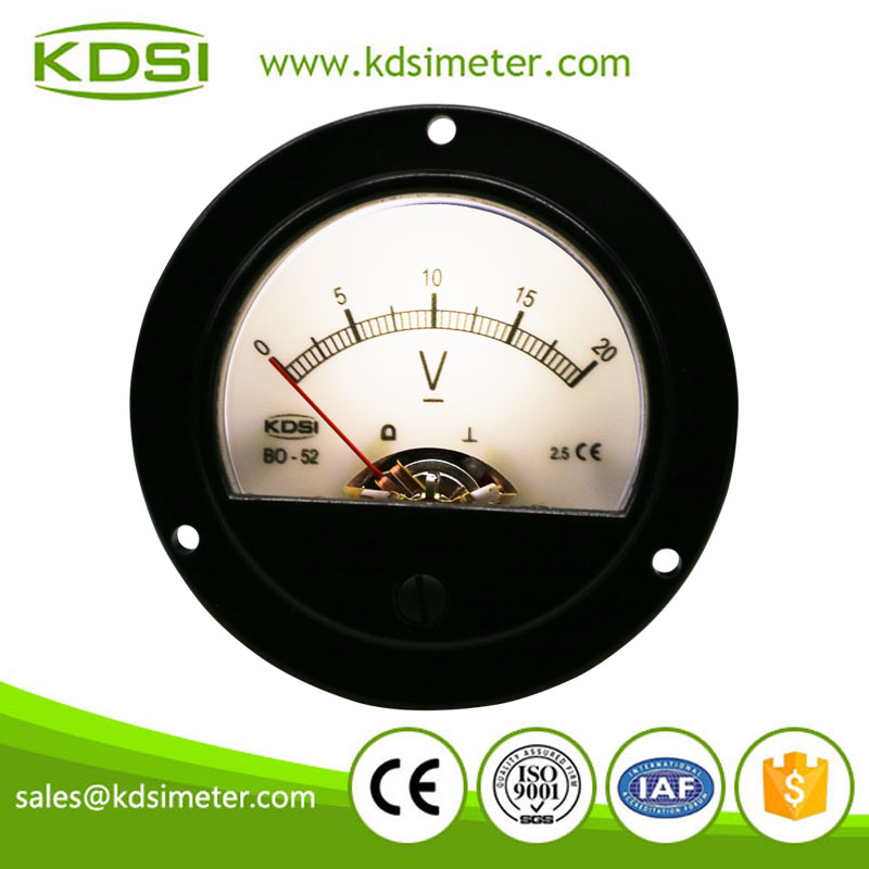 BO-52 DC20V backlighting white color meter