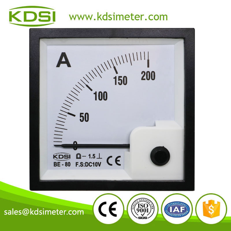 BE-80 DC10V 200A ammeter